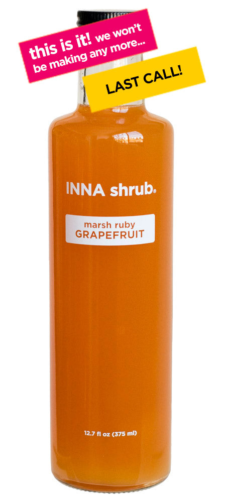 marsh ruby GRAPEFRUIT shrub