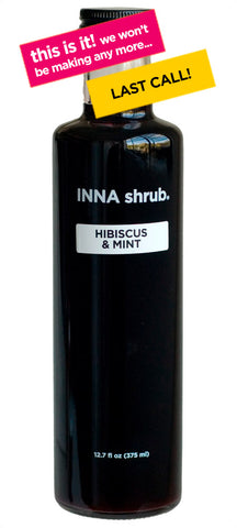 HIBISCUS & MINT shrub