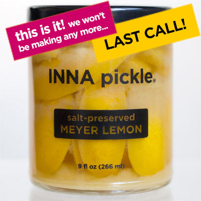 salt-preserved MEYER LEMON