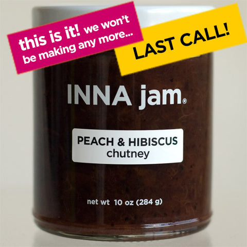 PEACH & HIBISCUS chutney