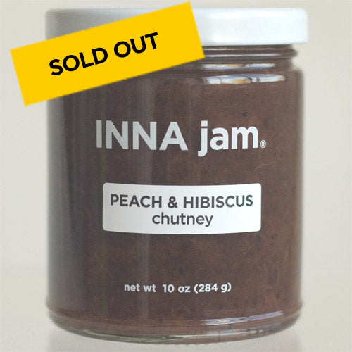 PEACH & HIBISCUS chutney