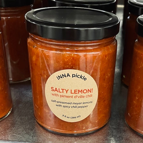 spicy SALTY LEMON! with piment d'ville chili