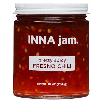 pretty spicy FRESNO CHILI jam