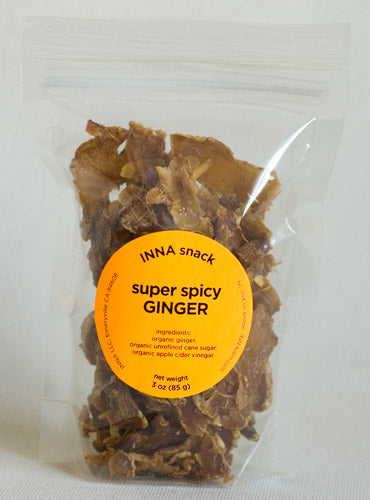super spicy GINGER snacks